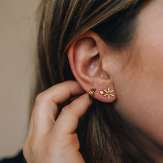 ARTIQO 'Triple layered Hoop' Piercingring