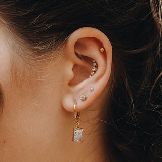 ARTIQO 'Tiny Brilliant' Piercingstecker