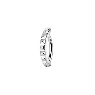 ARTIQO 'Pyramid Hoop Belly Ring' Bauchnabelpiercing - helloartiqo.com