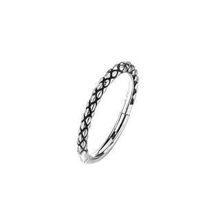 ARTIQO 'Snake Segment' Piercingring - helloartiqo.com