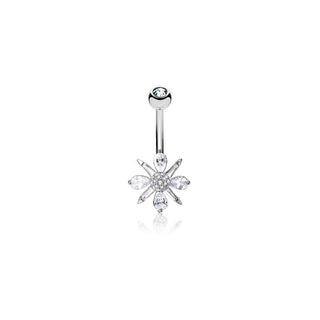 ARTIQO 'Snow Flake' Bauchnabelpiercing - helloartiqo.com