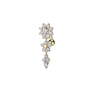 ARTIQO 'The Flower' Bauchnabelpiercing - helloartiqo.com