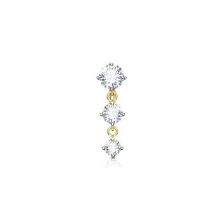 ARTIQO 'Vertikal Drop' Bauchnabelpiercing - helloartiqo.com