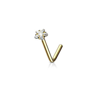 ARTIQO 'Star Brilliant Stud' Nasenpiercing - helloartiqo.com