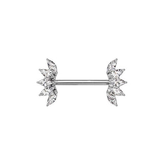 ARTIQO 'Marquise Barbell' Nippelpiercings - helloartiqo.com