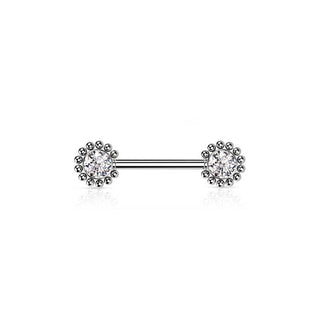 ARTIQO 'Surrounded Gem' Nippelpiercing - helloartiqo.com