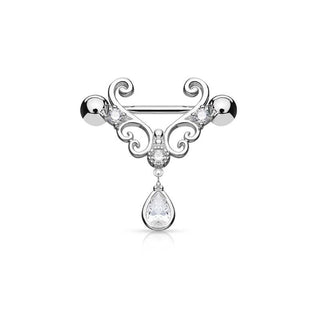 ARTIQO 'Tear Drop' Nippelpiercing - helloartiqo.com