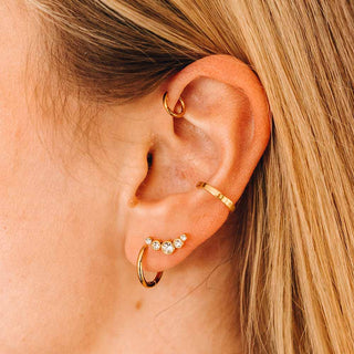 ARTIQO 'Sparkling Bubbles' Piercingstecker