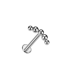 ARTIQO 'Beaded Labret' Piercingstecker - helloartiqo.com