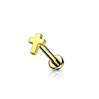 ARTIQO 'Cross' Piercingstecker - helloartiqo.com