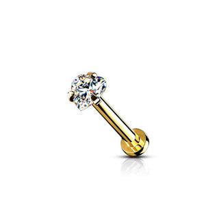 ARTIQO 'Heart Brilliant' Piercingstecker - helloartiqo.com