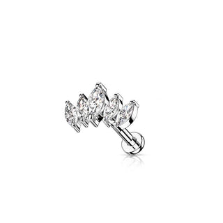 ARTIQO 'Marquise' Piercingstecker - helloartiqo.com
