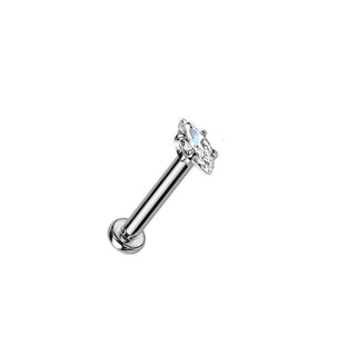 ARTIQO 'Oval Brilliant' Piercingstecker - helloartiqo.com