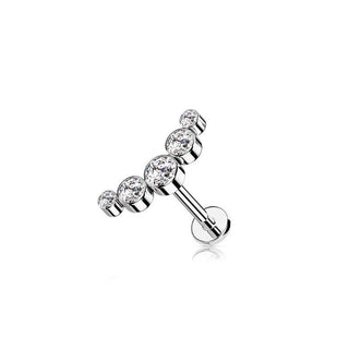 ARTIQO 'Sparkling Bubbles' Piercingstecker - helloartiqo.com