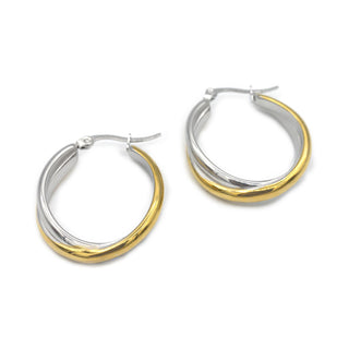 ARTIQO 'Double Creolen' Ohrschmuck - helloartiqo.com