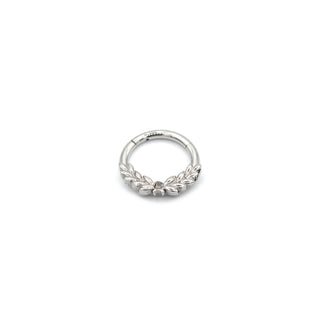 ARTIQO 'Laurel hinged Segment' Piercingring