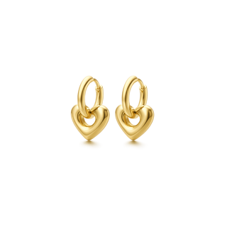 ARTIQO 'Love Creolen' Ohrschmuck
