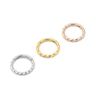 ARTIQO 'Reversed Hinged' Piercingring