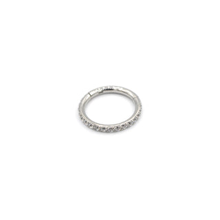 ARTIQO 'Sparkling hinged Segment Ring' Piercingring - helloartiqo.com