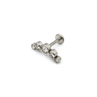 ARTIQO 'Sparkling Bubbles' Piercingstecker